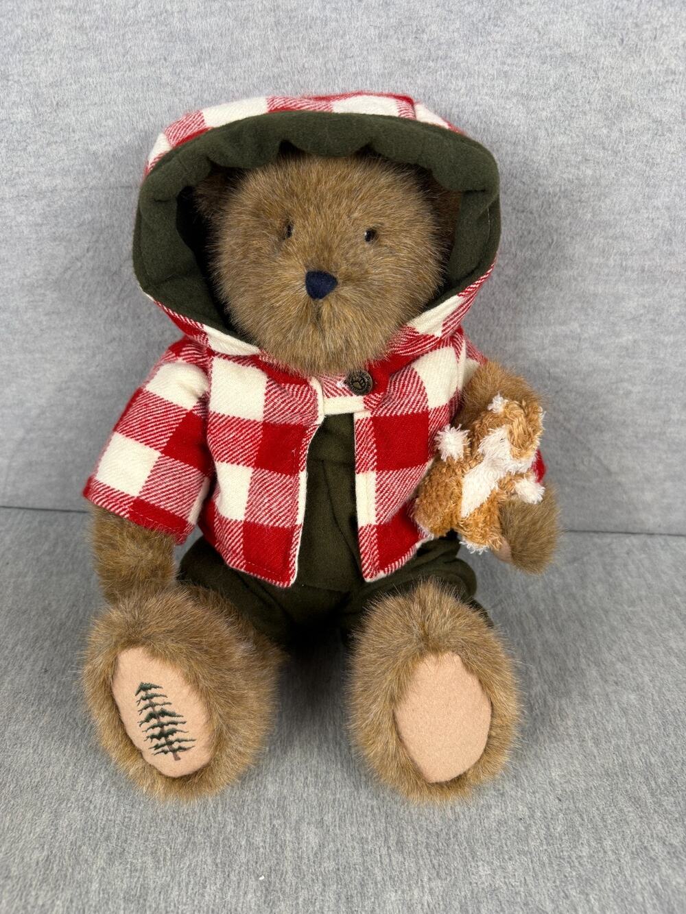 Vintage Boyds Bears Donovan Woolsbeary with Mini Merle Squirrel 16" Plush